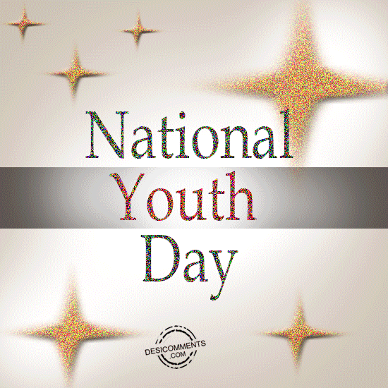 Happy National Youth Day GIF Photos