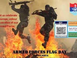 Indian Armed Force Flag Day Motivational Images