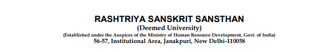 Rashtriya Sanskrit Sansthan MTS LDC Examination 2019